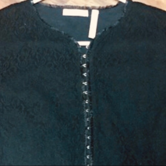 Clothes brand Black Lace Snap Up Cardigan PM - Picture 4 of 4